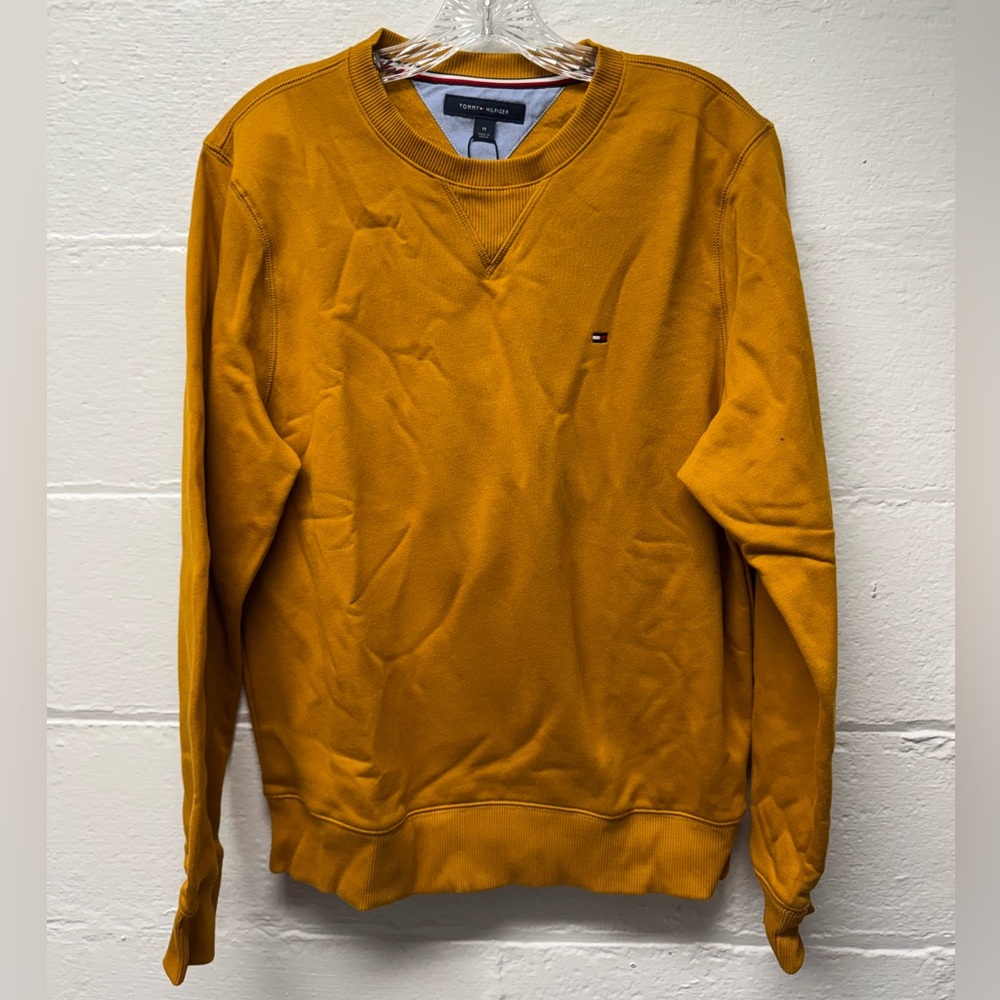 Tommy Hilfiger Mustard Crewneck Sweater